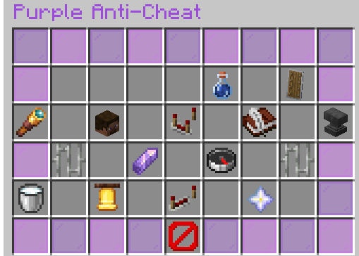 Purple Anti-Cheat v2.3.1 chest GUI